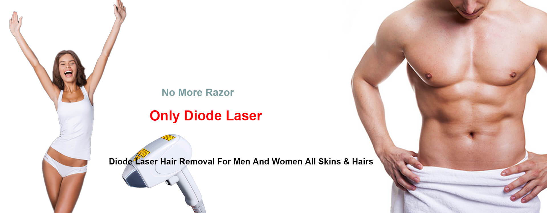 Both men and ladies can enjoy facial permanent hair removal.