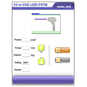 810nm Diode Laser System Normal Mode