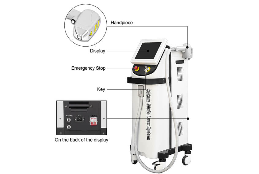 Machine Features Of Best Salon Laser Hair Removal Machine