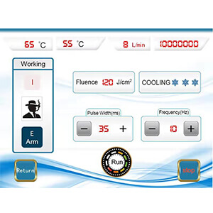 Reommended Treatments Settings