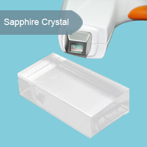  Sapphire contact cooling