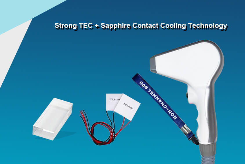 Strong TEC + Sapphire Contact Cooling Technology