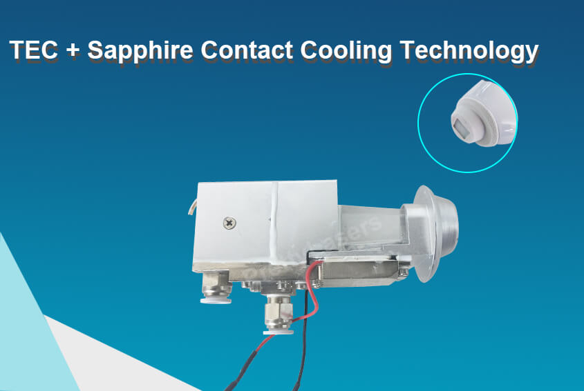 Strong TEC + Sapphire Contact Cooling Technology