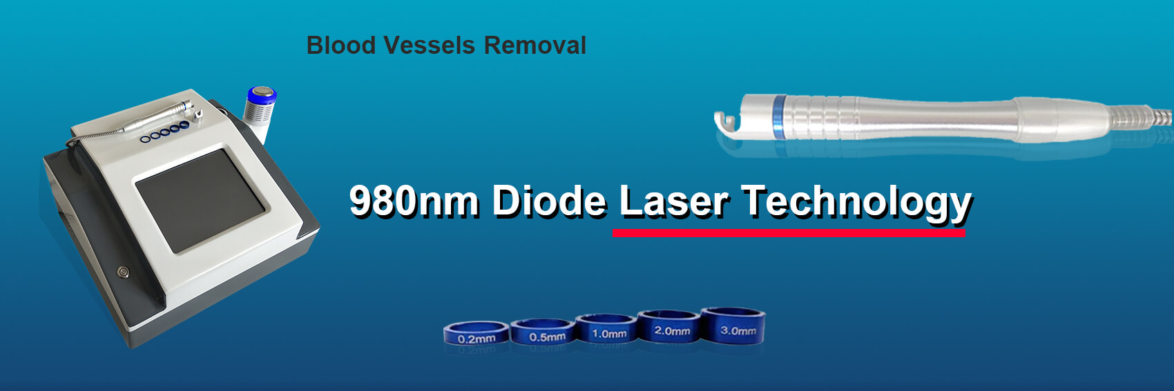 980nm Diode Laser Vascular Removal Machine