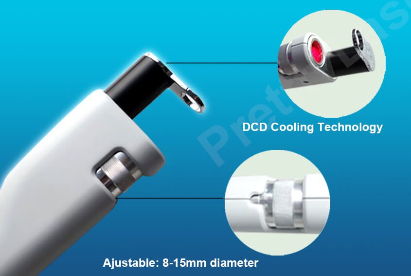 DCD Professional Dynamic Cooling System And Ajustable Spot Size DCD Professional Dynamic Cooling System And Ajustable Spot Size