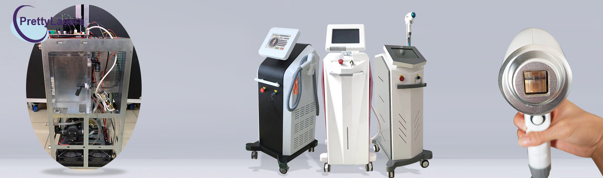 Non Channel Diode Laser Hair Removal Machine Inner Structure