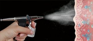 Oxygen spray gun theory