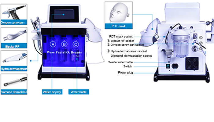 portable oxygen facial machine