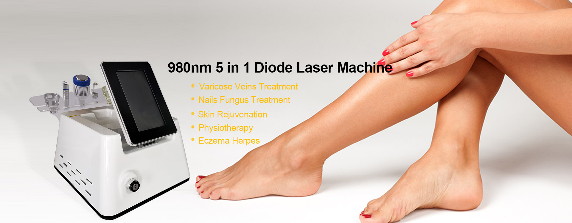 Varicose Veins Treatment 980nm 5 In 1 Diode Laser Machine PrettyLasers