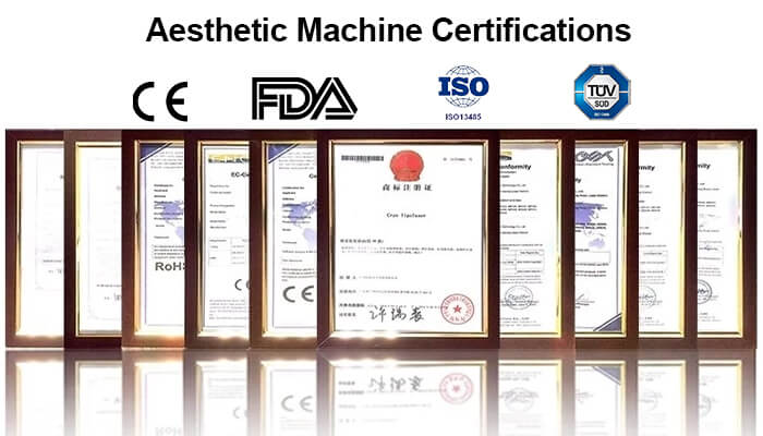 Aesthetic Machine Certifications