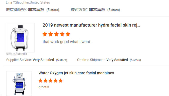 hydrafacial machine feedback