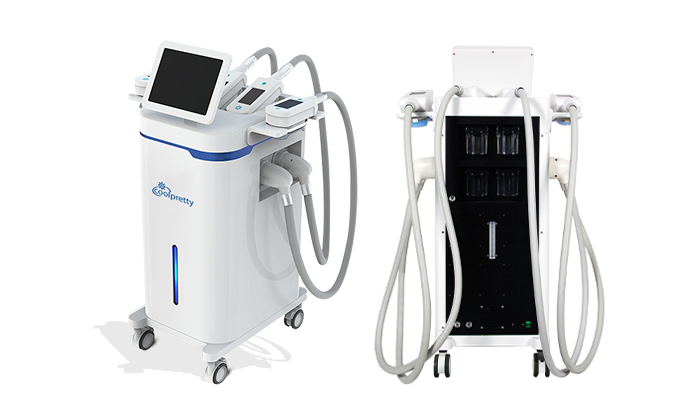 Why choose the PrettyLasers's 360 degree coolsculpting elite machine?