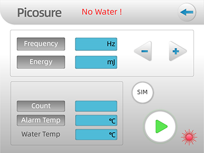 Intuitive water temperature condition