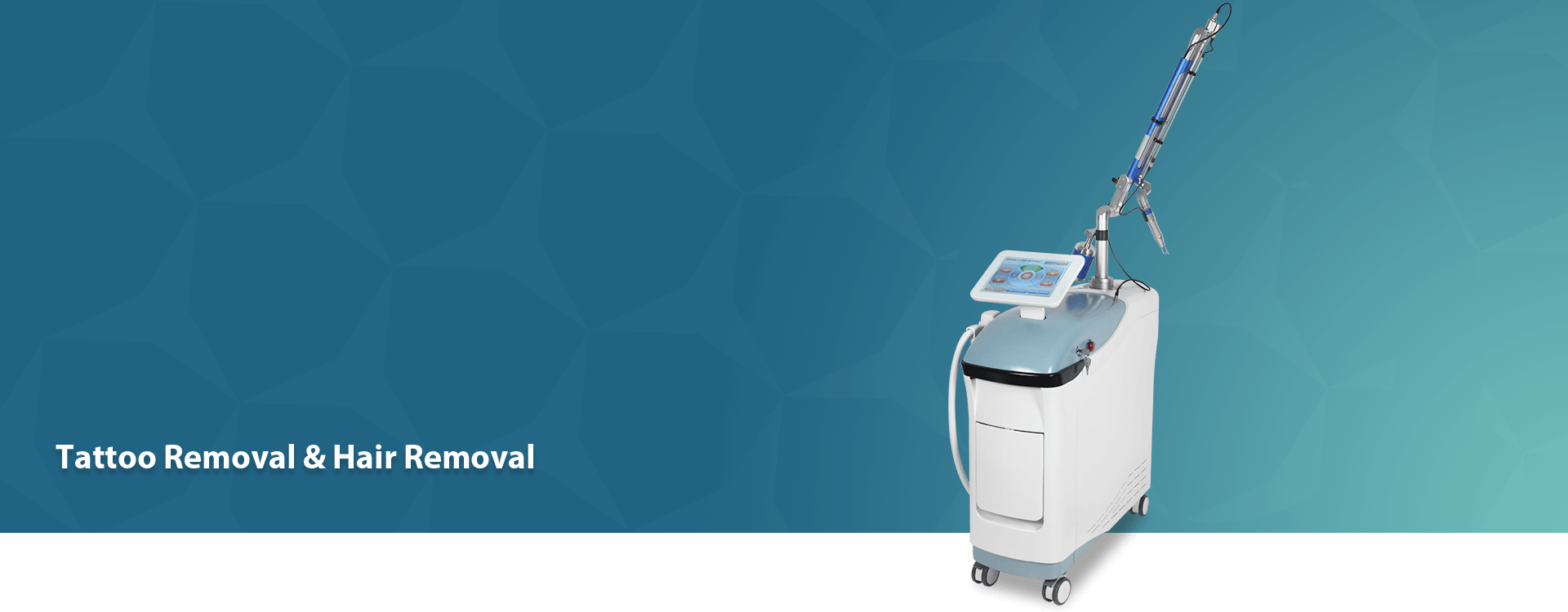 Professional 2in1 picosecond laser plus diode laser machine