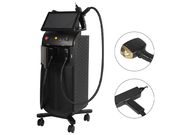 Diode Laser System For Permanent Hair Removal Plus Q-Switched Laser for Tattoo Removal, Skin Rejuvenation