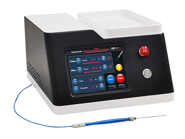 Professional 980nm+1470nm diode laser device for lipolysis