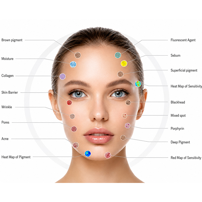 17 skin analysis indicators 17 skin analysis indicators