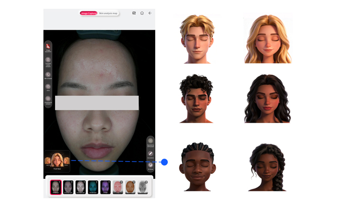 Industry pioneer - customized skin color testing Industry pioneer - customized skin color testing